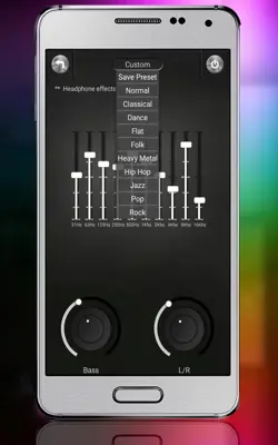 BassBooster Music Player android App screenshot 1